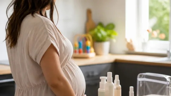 Cosmétiques et grossesse : des études pointent un lien entre exposition chimique et baisse du QI à 3 ans